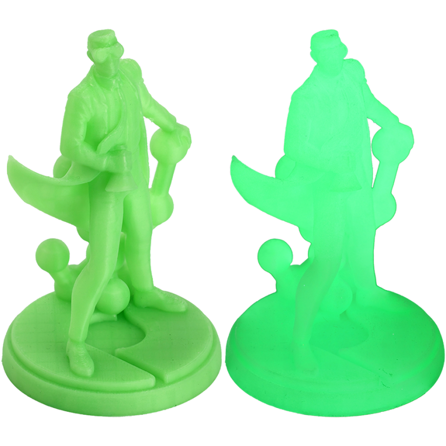 Polymaker Panchroma PLA Liuminescencinis 1.75mm 1kg - Liuminescencinis Žalias – 5