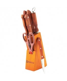 Maestro knife set 6d + wooden stand