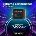 Crucial CT1000P310SSD2 pooljuhtketas 1 TB M.2 PCI Express 4.0 NVMe Crucial CT1000P310SSD2 pooljuhtketas 1 TB M.2 PCI Express 4.0 NVMe