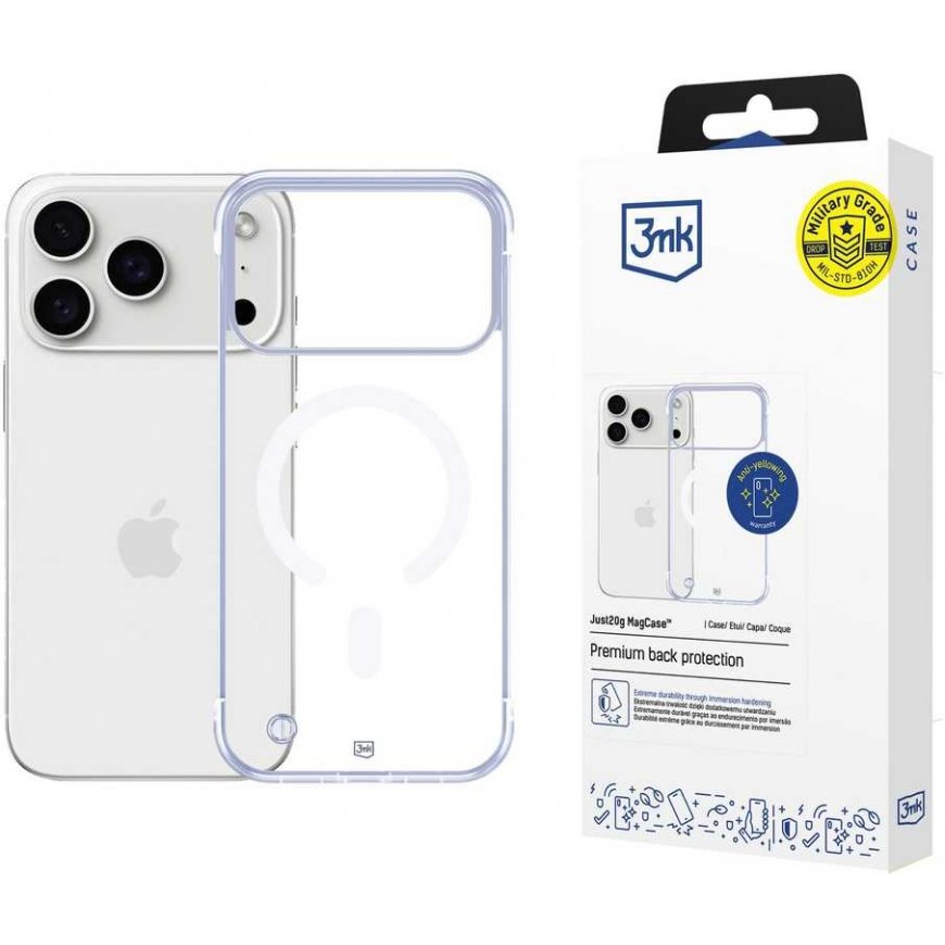Case for Apple iPhone 17 Pro - 3mk Just20g MagCase