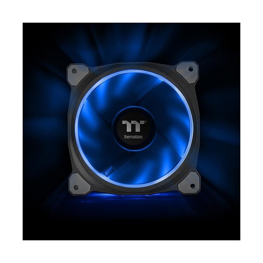 Thermaltake CL-F076-PL12SW-A arvuti jahutussüsteem Arvuti korpus Ventilaator 12 cm Must – 5