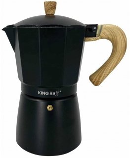 Кофеварка King Hoff Kavos, кофейный аппарат 450 мл, KINGHOFF KH-1887, индукция