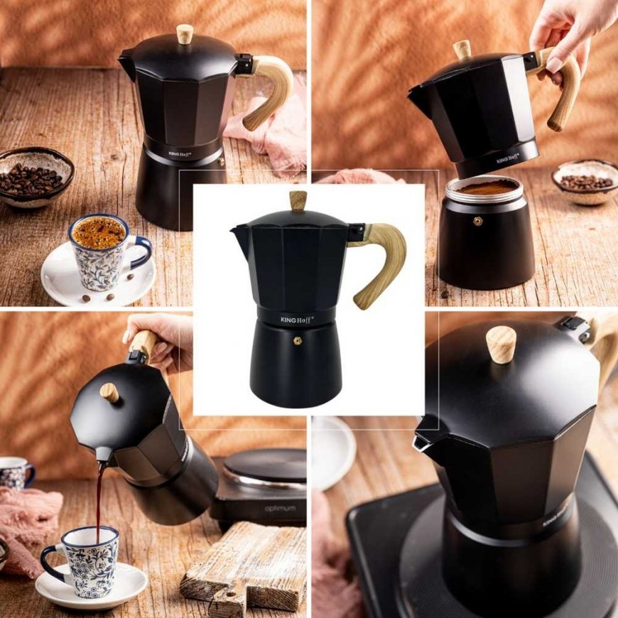 Kara Hoff Kavos virimo aparāts KAVOS APARATS 450ml KINGHOFF KH-1887 INDUKCIJA – 3