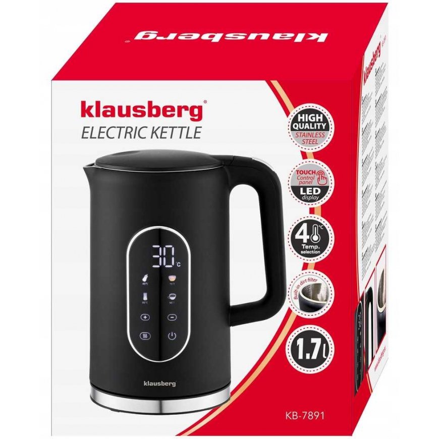 Virdulys Klausberg KB-7891 musta – 2