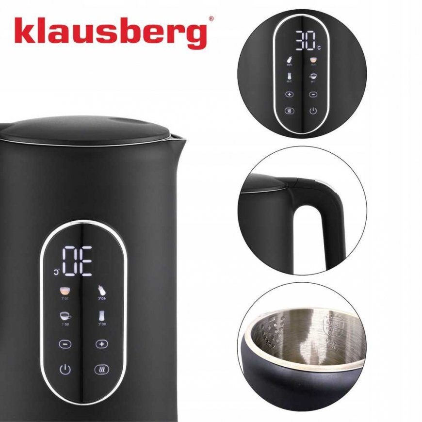 Klausberg KB-7891 black kettle – 4