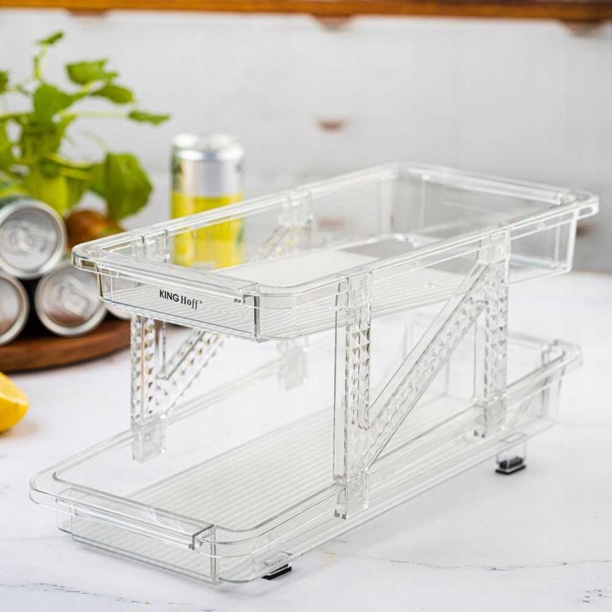 King Hoff KINGHOFF KH-1944 ADJUSTABLE GRAVITY CAN ORGANIZER – 4