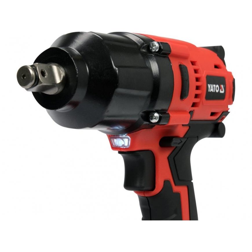 Yato YT-82807 elektriline kruvikeeraja ja lööktrell 2600 RPM Must, Punane – 3