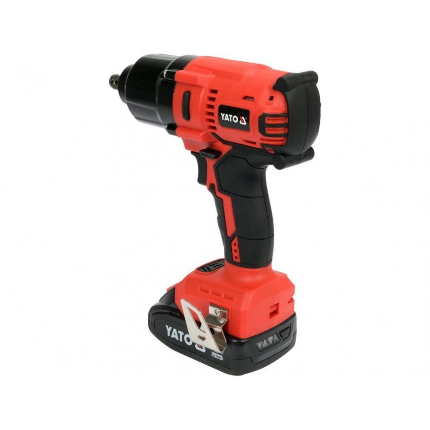 Yato YT-82807 elektriskais skrūvgriezis un trieciena urbjmašīna 2600 RPM Melns, Sarkans – 4