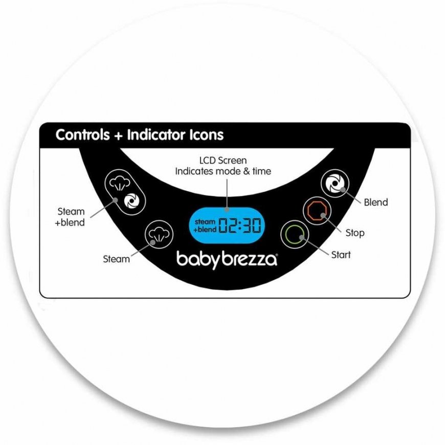 Baby Brezza vauvanruoanvalmistuslaite ONE STEP™ FOOD MAKER DELUXE – 2