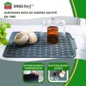 Karaliaus Hoff Silikoninis indų džiovyklės kilimėlis 46x40cm KINGHOFF KH-1905 Karaliaus Hoff Silikoninis indų džiovyklės kilimėlis 46x40cm KINGHOFF KH-1905