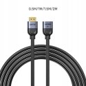Unitek HDMI (M) - HDMI (F) 2.1 prailginājuma kabelis, 8K 1 m Unitek HDMI (M) - HDMI (F) 2.1 prailginājuma kabelis, 8K 1 m