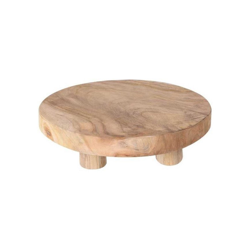 Puiki Housware medinė serviravimo lenta ant kojų 30 cm – 5