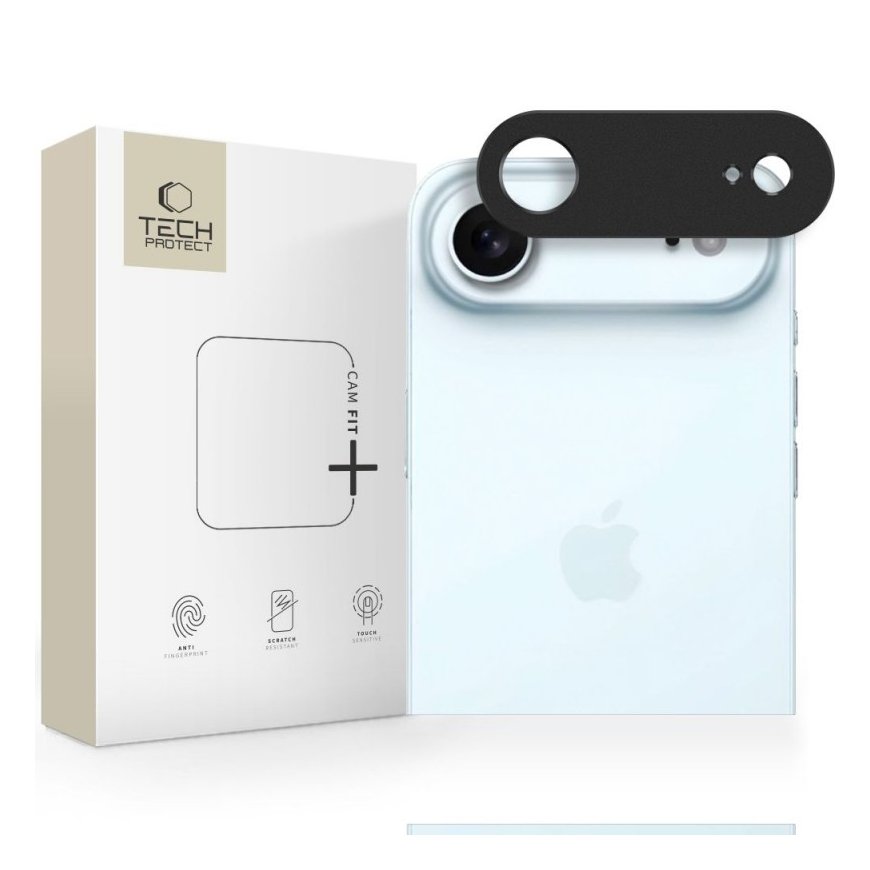 TECH-PROTECT CAMALLOY FIT+ IPHONE 17 AIR BLACK -SUOJUS – 2