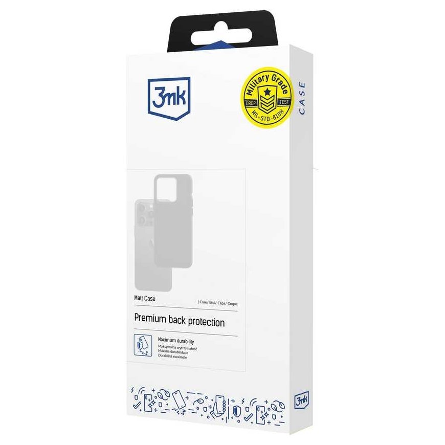 Чехол Samsung Galaxy A07 4G - 3mk Matt Case