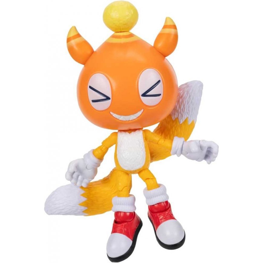 „Sonic Chao“ talismano figūrėlė, „Tails“ ruchoma, „Sonic 3 The Hedgehog“ 13 cm – 2