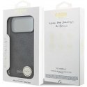 Guess 4G Charm case designed for Apple iPhone 17 Pro Max in tone-on-tone gray color Guess 4G Charm case designed for Apple iPhone 17 Pro Max in tone-on-tone gray color