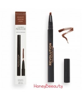 Makeup Revolution, Bushy Brow, Eyebrow Cream Pencil, Medium Brow
