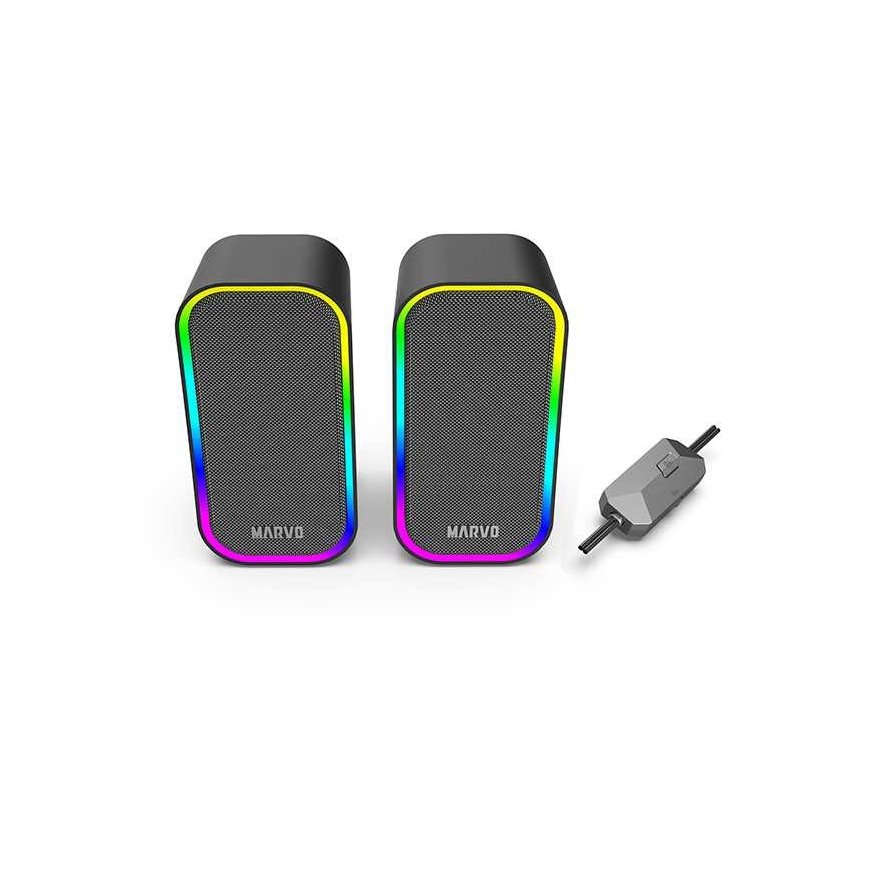 Computer Speakers Marvo SG-285 RGB BK – 2