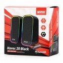 Datora skaļruņi Koloneles Marvo SG-285 RGB BK Datora skaļruņi Koloneles Marvo SG-285 RGB BK