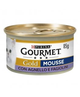 PURINA Gourmet Gold Mousse ar jēra gaļu - mitrā kaķu barība - 85g