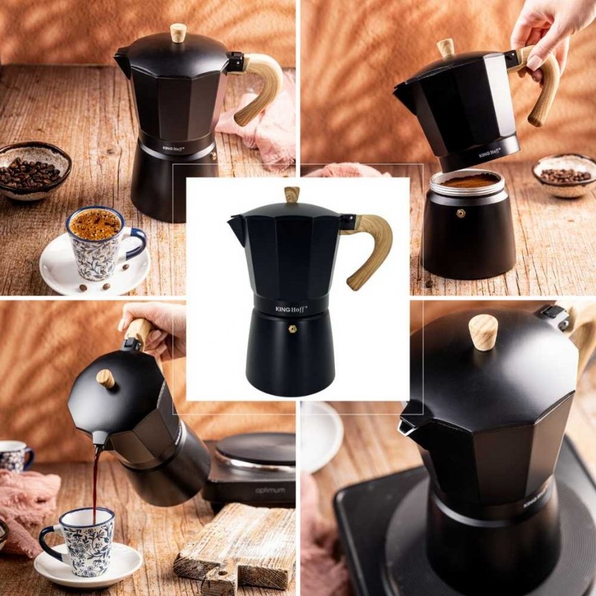 King Hoff Kavos coffee maker 600ml KINGHOFF KH-1888 induction cooker – 3