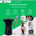 Karalius Hoff Kavos virimo aparatas 600ml KINGHOFF KH-1888 indukcinė viryklė Karalius Hoff Kavos virimo aparatas 600ml KINGHOFF KH-1888 indukcinė viryklė