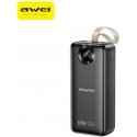 Powerbank Awei PA-34 30000mAh 65W Nopea lataus musta Powerbank Awei PA-34 30000mAh 65W Nopea lataus musta