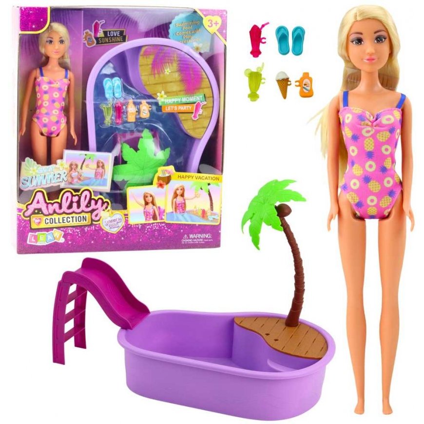 LEAN Toys Lean Toys Anlily leļļu