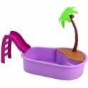Lean Toys Anlily Doll Set On The Beach Pool Palm Tree Accessories 8 pcs. Lean Toys Anlily Doll Set On The Beach Pool Palm Tree Accessories 8 pcs.