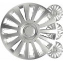 Versaco Car Hubcaps 4pcs luxury silver set 15 inches color box Versaco Car Hubcaps 4pcs luxury silver set 15 inches color box
