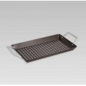 ТАБЛИЦА ДЛЯ ГРИЛЛЯ ИЗ НЕРЖАВЕЮЩЕЙ СТАЛИ 38.5X20CM РЕШЕТКА MAESTRO MR-1006 ТАБЛИЦА ДЛЯ ГРИЛЛЯ ИЗ НЕРЖАВЕЮЩЕЙ СТАЛИ 38.5X20CM РЕШЕТКА MAESTRO MR-1006