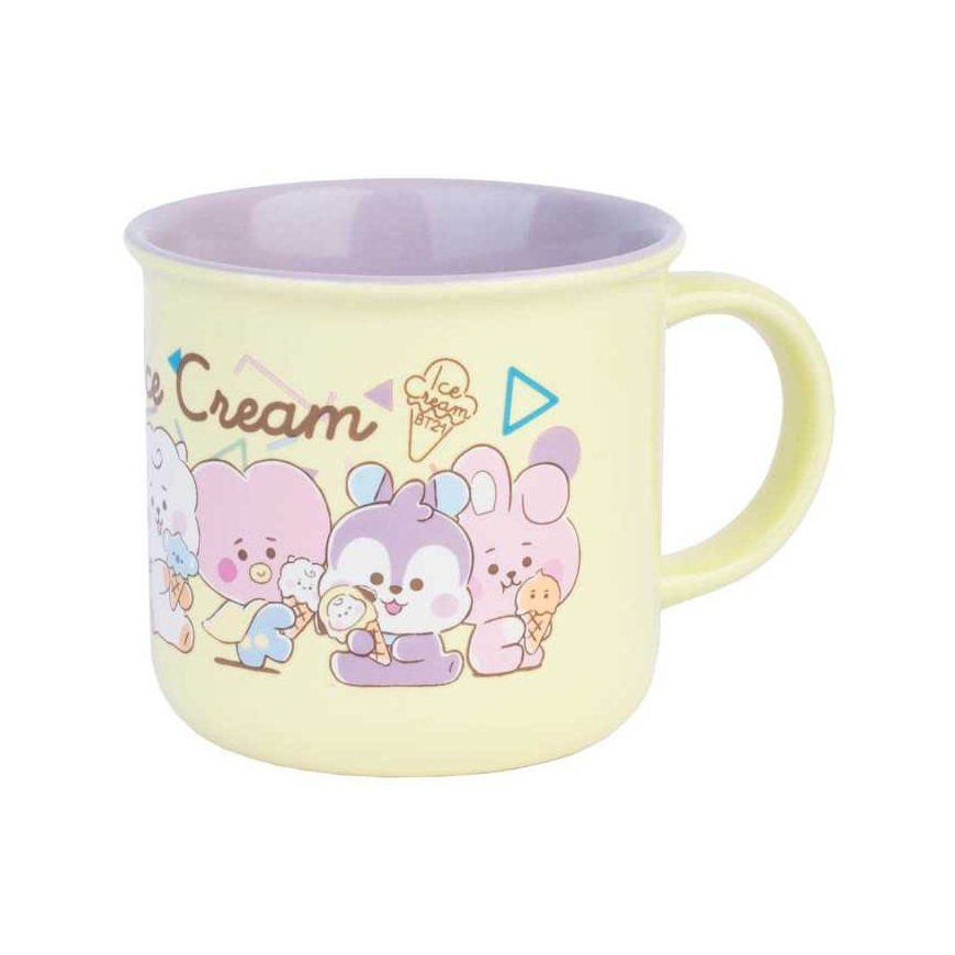 ERIK BT21 - Ceramic mug, 380 ml, from the Ice Cream collection