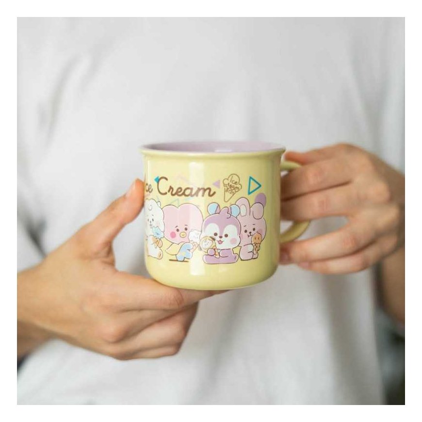 ERIK BT21 - Ceramic mug, 380 ml, from the Ice Cream collection – 4