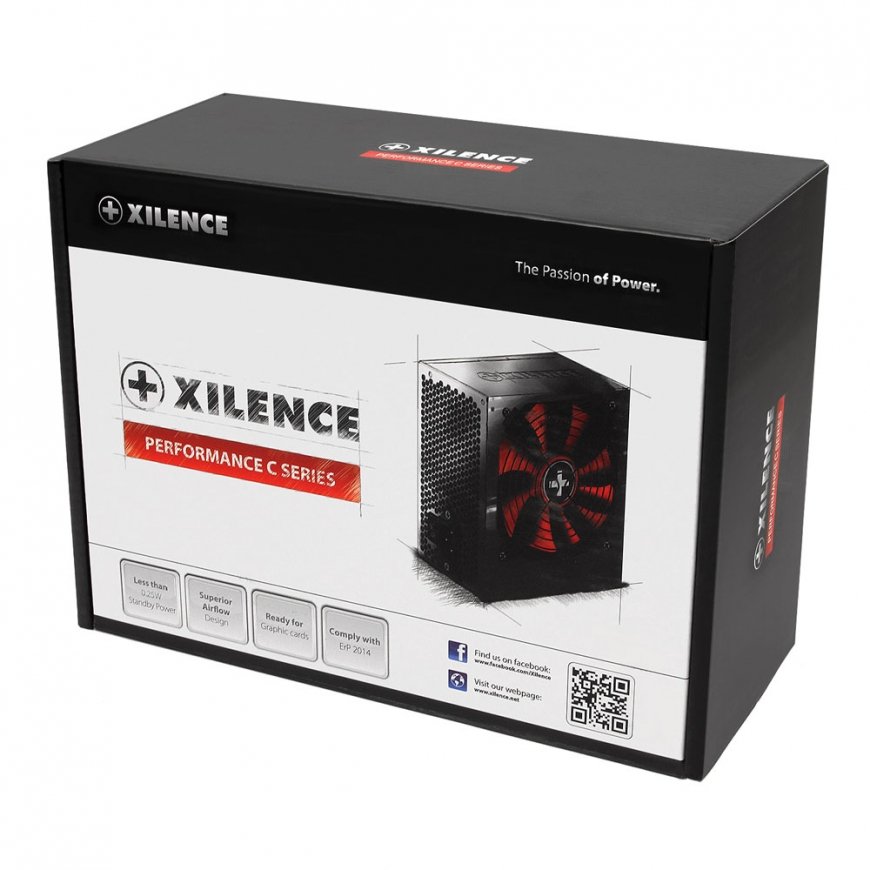 Xilence XP500R6 блок питания 350 W 20+4 pin ATX ATX Черный – 5