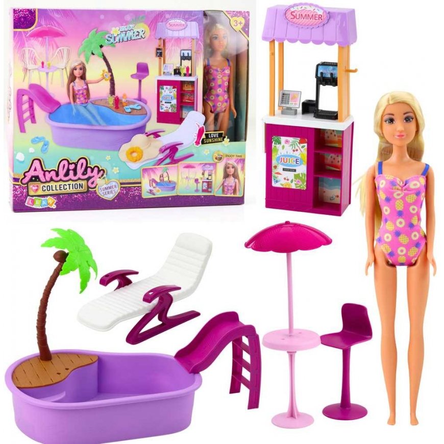 LEAN Toys Lean Toys Anlily leļļu