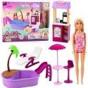 Lean Toys Anlily Doll Set on the Beach with Pool, Palm Tree, Drink Stand, and Accessories Lean Toys Anlily Doll Set on the Beach with Pool, Palm Tree, Drink Stand, and Accessories
