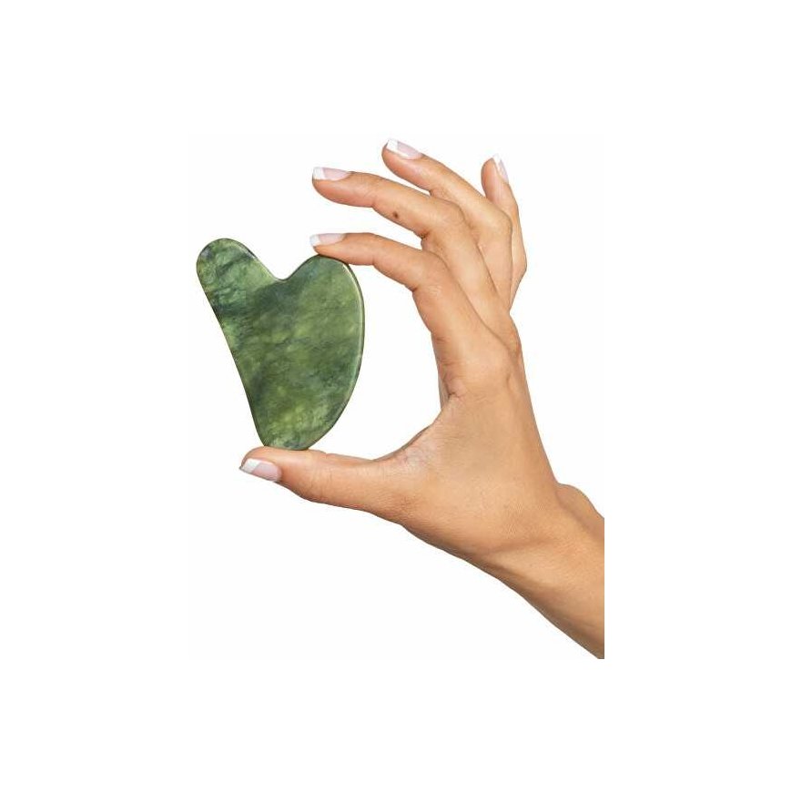 "Plumbeauty" jade sculptural stone - Gua Sha stone – 4