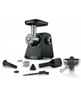 Bosch MFWS430B hakkmasin 1900 W Must, Hõbe