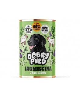 DOBRY PIES Lammas munakoisolla - märkä koiranruoka - 400g