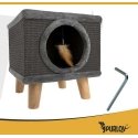Cat scratching post with a bed Purlov, 38x32x32 cm Cat scratching post with a bed Purlov, 38x32x32 cm
