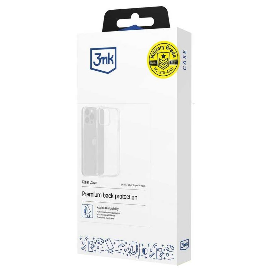 Case for Samsung Galaxy A07 4G - 3mk Clear Case