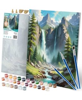 Картина для рисования по номерам 40x50 см Massido Горы