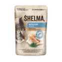 SHELMA ar zivi mērces - mitra kaķu barība - 85g SHELMA ar zivi mērces - mitra kaķu barība - 85g