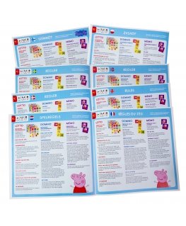 Tactic Peppa Pig 3 in 1 Lotto, Domino, Memo 15 min Galda spēle Dažādi žanri