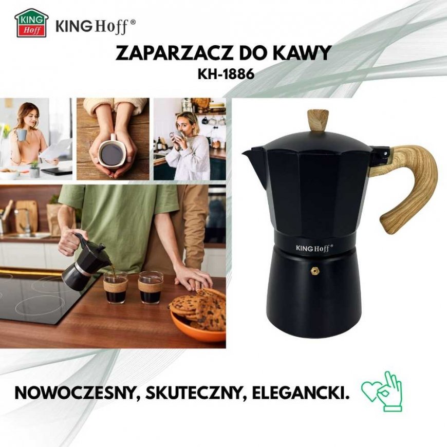 King Hoff Kavos coffee machine KAVOS APARATAS 300ml KINGHOFF KH-1886 induction cooker – 4