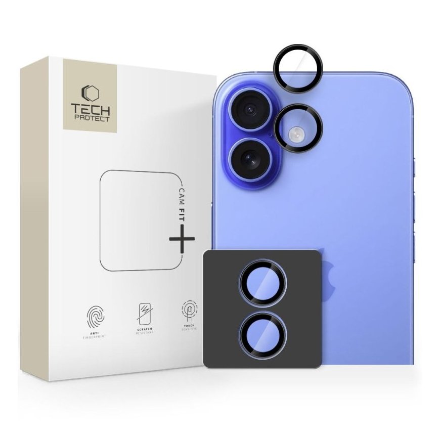 TECH-PROTECT CAMRING FIT+ IPHONE 17 JUODAS APARATO DANGTIS