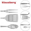 Grilēšanas rīku komplekts, 3 gab., nerūsējošais tērauds, Klausberg KB-7900 Grilēšanas rīku komplekts, 3 gab., nerūsējošais tērauds, Klausberg KB-7900