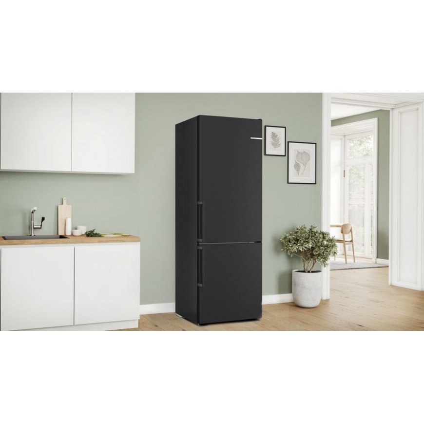 Bosch Serie 4 KGN49VXCT külmik-sügavkülmik Eraldiseisev 440 l C Roostevaba teras – 2
