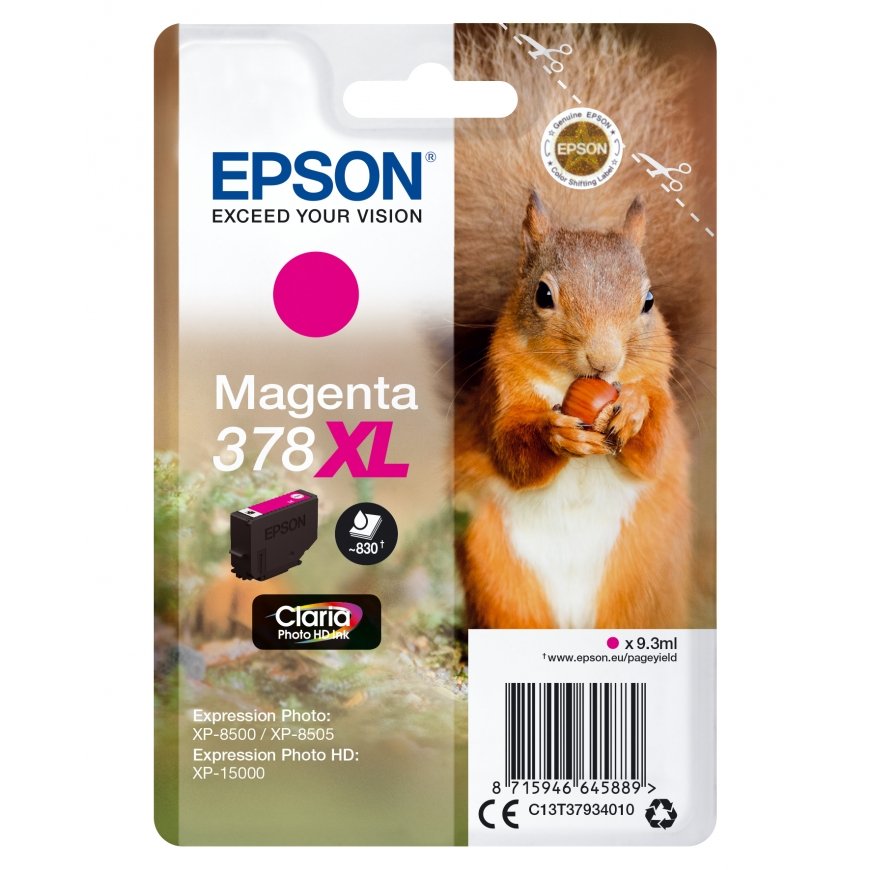 Epson Squirrel C13T37934010 tintes kārtridžs 1