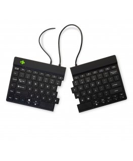 R-Go Tools Ergonomic keyboard R-Go Split Break v2 with break software, ergonomic split keyboard, QWE